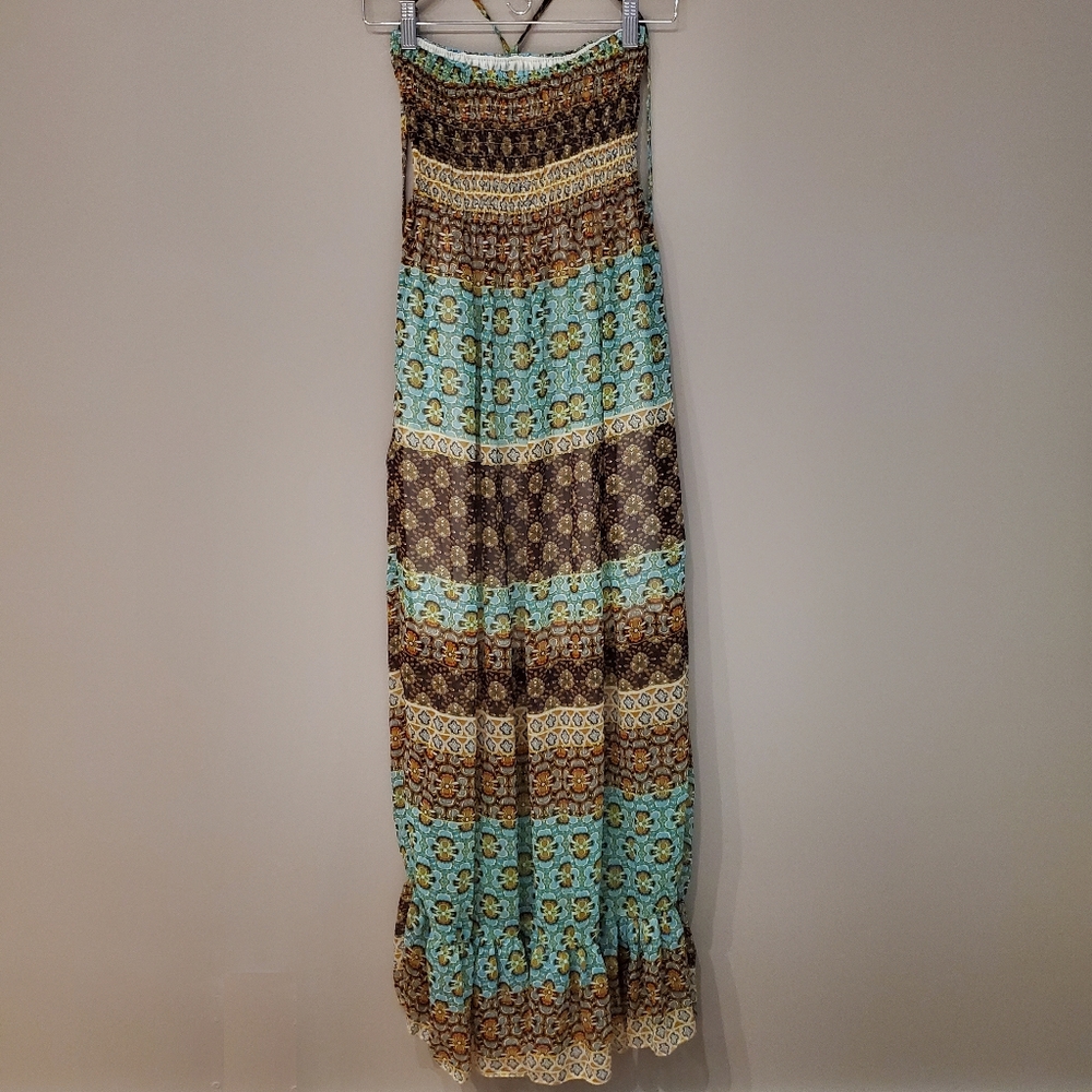 NWOT India Boutique Bohemian Maxi Dress - Picture 2 of 5